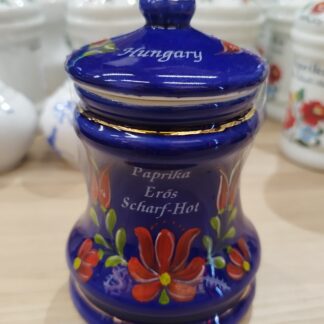 Porcelán, pirospaprikával töltve -Csípős